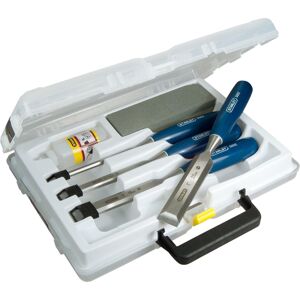 Stanley 4 Piece Chisel Set Includes 6 12 18 25 mm High Carbon Steel Blade Chisel Stanley 4 Piece Chisel Set Includes 6 12 18 25 mm High Carbon Steel Blade Chisel