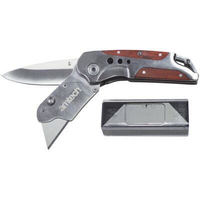 Unbranded 2-in-1 Tradesman Knife With 5 Blades Unbranded 2-in-1 Tradesman Knife With 5 Blades