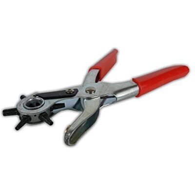 Amtech Revolving Leather Punch Plier - Belt Hole Eyelet Puncher - 6 Sizes Amtech Revolving Leather Punch Plier - Belt Hole Eyelet Puncher - 6 Sizes