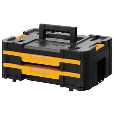 DeWalt T-Stak IV Tool Storage Box with 2-Shallow Drawers DeWalt T-Stak IV Tool Storage Box with 2-Shallow Drawers