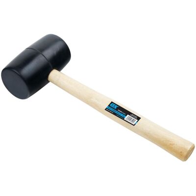 OX Trade - Rubber Mallet - 24oz - Black - Hammer OX Trade - Rubber Mallet - 24oz - Black - Hammer