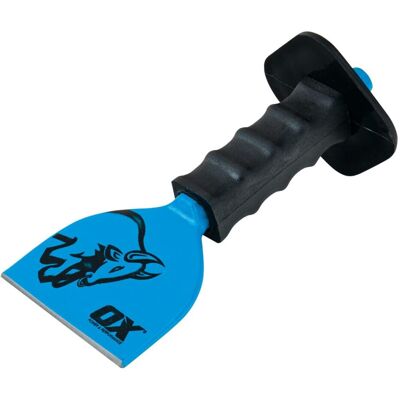 OX Trade - Solid Forged Steel Brick Bolster - 75mm - Guard - Tool OX Trade - Solid Forged Steel Brick Bolster - 75mm - Guard - Tool