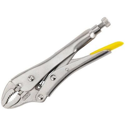 Stanley 0-84-809 Molegrip Locking Plier Curved Jaw 225mm Stanley 0-84-809 Molegrip Locking Plier Curved Jaw 225mm
