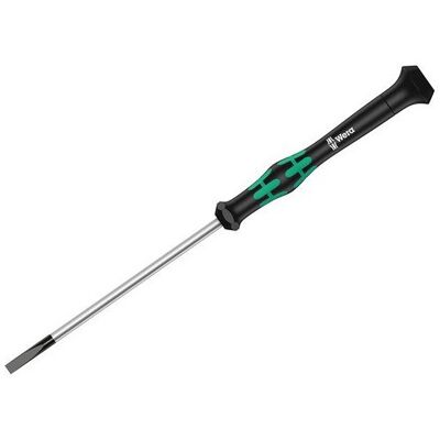 Wera 118004 Kraftform 2035 Micro Screwdriver Slot Tip 1.8mm x 60mm Wera 118004 Kraftform 2035 Micro Screwdriver Slot Tip 1.8mm x 60mm