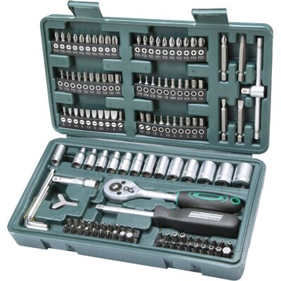 Mannesmann - M29166 - 130 pcs - Tool set Mannesmann - M29166 - 130 pcs - Tool set