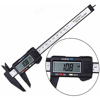 Ranpo 150mm LCD Digital Depth Gauge Caliper Vernier Micrometer Scale Ranpo 150mm LCD Digital Depth Gauge Caliper Vernier Micrometer Scale