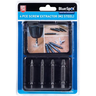 BlueSpot 22305 M2 Steel Screw Extractor Set BlueSpot 22305 M2 Steel Screw Extractor Set