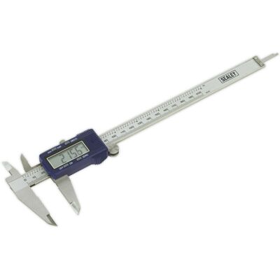 Loops 200mm Digital Vernier Calipers - Hardened & Tempered - LCD Display - Case Loops 200mm Digital Vernier Calipers - Hardened & Tempered - LCD Display - Case