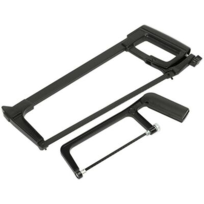 Loops 2 PACK - 300mm Engineers Hacksaw & 150mm Junior Hacksaw - Premium Die Cast Set Loops 2 PACK - 300mm Engineers Hacksaw & 150mm Junior Hacksaw - Premium Die Cast Set