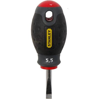 Stanley Fat Max Screwdriver Parallel 5.5X30Mm - Black/Red - Screwdriver Stanley Fat Max Screwdriver Parallel 5.5X30Mm - Black/Red - Screwdriver