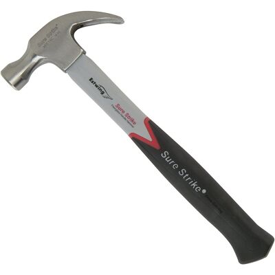 Estwing MRF20C Sure Strikee 20 Oz Curve Claw Hammer Jacketed Fiberglass Handle, Estwing MRF20C Sure Strikee 20 Oz Curve Claw Hammer Jacketed Fiberglass Handle,