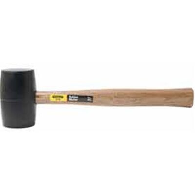 Stanley Tools 16 oz 13.5 in. OAL Rubber Mallet Stanley Tools 16 oz 13.5 in. OAL Rubber Mallet