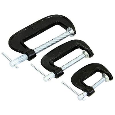 Rolson 14189 3 pc G Clamp Set Rolson 14189 3 pc G Clamp Set