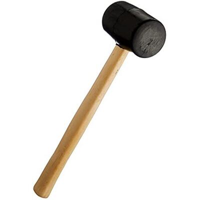 Draper 51095 Rm956/2 Rubber Mallet with Hardwood Shaft, 400g , Blue Draper 51095 Rm956/2 Rubber Mallet with Hardwood Shaft, 400g , Blue