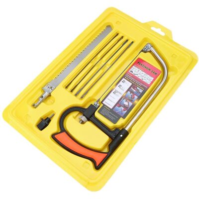 Wejoy 8 in 1 Metal Magic Saw Hacksaw Hand DIY Mini Tool Kits 6 Blades Model Tool Wejoy 8 in 1 Metal Magic Saw Hacksaw Hand DIY Mini Tool Kits 6 Blades Model Tool
