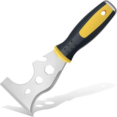 Unbranded Scraper Tool, Stainless Steel 13-in-1 Painters Tool, Professional Multi Paint St Unbranded Scraper Tool, Stainless Steel 13-in-1 Painters Tool, Professional Multi Paint St