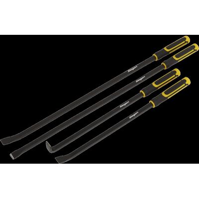 Sealey Pry Bar Set 4pc Heavy-Duty with Hammer cap Sealey Pry Bar Set 4pc Heavy-Duty with Hammer cap