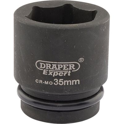 Draper Expert HI-TORQ® 6 Point Impact Socket, 3/4"" Sq. Dr., 35mm Draper Expert HI-TORQ® 6 Point Impact Socket, 3/4"" Sq. Dr., 35mm