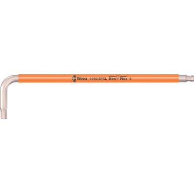 Wera 05022665001 5 x 154 mm L-Key 3950 SPKL Metric - Silver Wera 05022665001 5 x 154 mm L-Key 3950 SPKL Metric - Silver