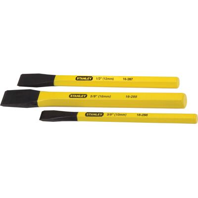 Stanley 16298 3 Piece Cold Chisel Kit Stanley 16298 3 Piece Cold Chisel Kit