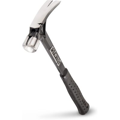 ESTWING Ultra Series Hammer - 19 oz Rip Claw Framer with Smooth Face & Shock Red ESTWING Ultra Series Hammer - 19 oz Rip Claw Framer with Smooth Face & Shock Red