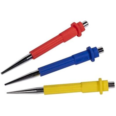 Roughneck ROU31177 Chrome Vanadium Nail Punch Set 3 Piece Colour Coded Grips 0.8 Roughneck ROU31177 Chrome Vanadium Nail Punch Set 3 Piece Colour Coded Grips 0.8