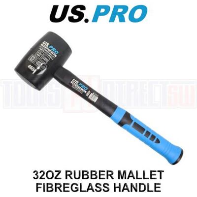 US PRO Tools - 4604 - 32oz - Rubber Mallet US PRO Tools - 4604 - 32oz - Rubber Mallet