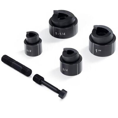 Vevor SDDKQCTX140CR2SQBV0 0.5 in., 0.75 in. & 1 in. - 1.25 in. Hydraulic Knockou Vevor SDDKQCTX140CR2SQBV0 0.5 in., 0.75 in. & 1 in. - 1.25 in. Hydraulic Knockou