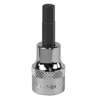 Sealey - SBH009 - 6mm - 1 cm square drive - Hex socket Sealey - SBH009 - 6mm - 1 cm square drive - Hex socket