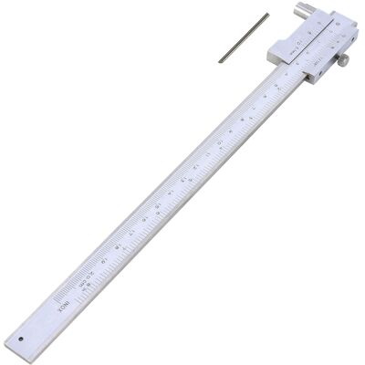 Unbranded 0-200mm Parallel Crossed Caliper Stainless Steel Unbranded 0-200mm Parallel Crossed Caliper Stainless Steel