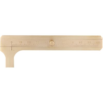 Unbranded Brass Vernier Caliper Single Scale Jewelry Unbranded Brass Vernier Caliper Single Scale Jewelry