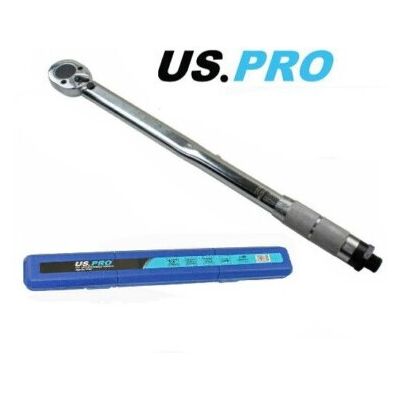 US PRO 1/2 dr Click Torque Ratchet Wrench 28-210 Nm 6769 US PRO 1/2 dr Click Torque Ratchet Wrench 28-210 Nm 6769