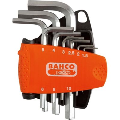 Bahco Be-9878 Metric Hex L-key Set, 9 Piece Bahco Be-9878 Metric Hex L-key Set, 9 Piece