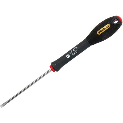 Stanley Fatmax 0-65-479 Screwdriver Flared Tip 3 x 75mm Stanley Fatmax 0-65-479 Screwdriver Flared Tip 3 x 75mm