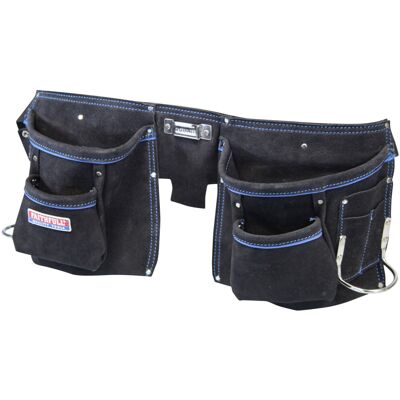 Faithfull FAIDTNP3B Double Tool & Nail Pouch FAIDTNP3B Faithfull FAIDTNP3B Double Tool & Nail Pouch FAIDTNP3B