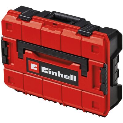 Einhell E-Case S-F System Storage Case Power Tool Box, Stackable, Splash-Proof Einhell E-Case S-F System Storage Case Power Tool Box, Stackable, Splash-Proof