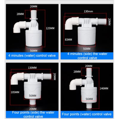 Unbranded Plastic Float Ball Valve 1/2 Inch Unbranded Plastic Float Ball Valve 1/2 Inch