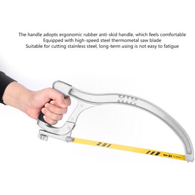 Unbranded Aluminum Alloy Hack Saw for Stainless Steel Unbranded Aluminum Alloy Hack Saw for Stainless Steel