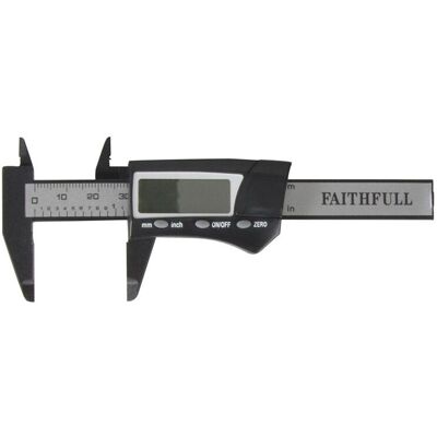 Faithfull Mini Digital Caliper 75mm Capacity Faithfull Mini Digital Caliper 75mm Capacity