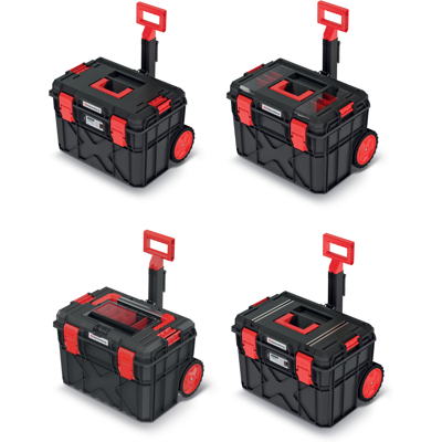 Prosperplast (Small cart, Pro - plain lid) Kistenberg XBlock Modular Rolling Toolbox Wheels V Prosperplast (Small cart, Pro - plain lid) Kistenberg XBlock Modular Rolling Toolbox Wheels V