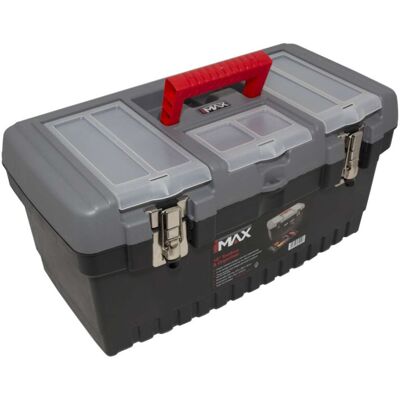 Hilka MTB19 Max 19" Toolbox & Organiser, Black;grey Hilka MTB19 Max 19" Toolbox & Organiser, Black;grey