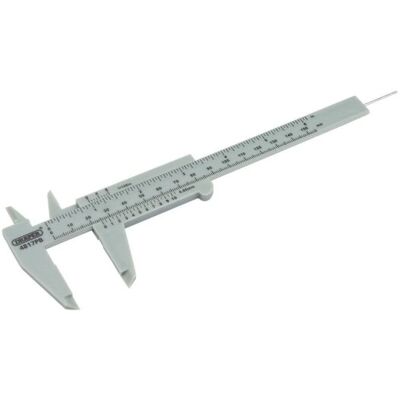 Draper Vernier Calliper Gauge 0-150mm / 0 to 6" Calibration Hand Tool Sturdy Draper Vernier Calliper Gauge 0-150mm / 0 to 6" Calibration Hand Tool Sturdy