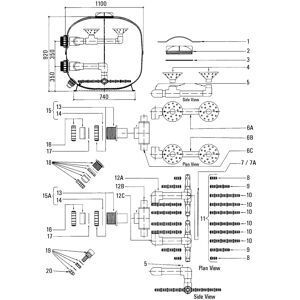 Certikin 3” Union Adaptor Gasket (Set Of 2) - Pre 2007 (SPL0912) Certikin 3” Union Adaptor Gasket (Set Of 2) - Pre 2007 (SPL0912)