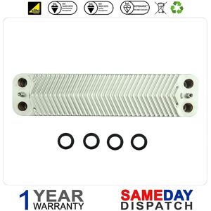 HTS Worcester Greenstar Junior 28I Mk5 Hot Water 14P Heat Exchanger 87161066850 HTS Worcester Greenstar Junior 28I Mk5 Hot Water 14P Heat Exchanger 87161066850