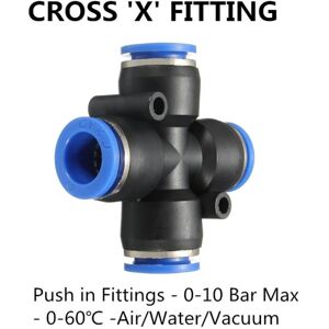 GreenZech (4mm, Type 1) Pneumatic Connector Pneumatic Push In Fittings for Air/Water Hose GreenZech (4mm, Type 1) Pneumatic Connector Pneumatic Push In Fittings for Air/Water Hose