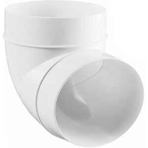 SPARES2GO Cooker Hood Bend Elbow Duct 90 Degree Vent Hose Pipe Tube Male Ducting Connector SPARES2GO Cooker Hood Bend Elbow Duct 90 Degree Vent Hose Pipe Tube Male Ducting Connector