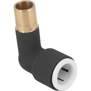 SPARES2GO Radiator Valve Reducing Elbow Stem Compression Black 15mm x 15mm Pushfit SPARES2GO Radiator Valve Reducing Elbow Stem Compression Black 15mm x 15mm Pushfit