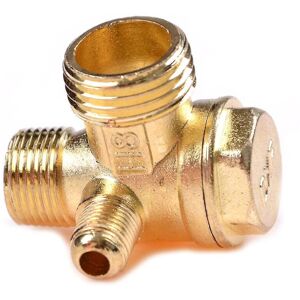 Unbranded 3-port Brass Male Threaded Check Valve Connector Tool For Air Compressor Hfmqv Unbranded 3-port Brass Male Threaded Check Valve Connector Tool For Air Compressor Hfmqv