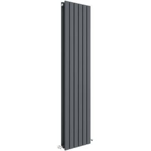 Balterley Square Vertical Double Panel Radiator - 1500mm x 354mm - 3105 BTU - Anthracite Balterley Square Vertical Double Panel Radiator - 1500mm x 354mm - 3105 BTU - Anthracite