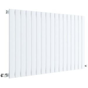 Balterley Square Horizontal Single Panel Radiator - 600mm x 992mm - 2313 BTU - Satin White Balterley Square Horizontal Single Panel Radiator - 600mm x 992mm - 2313 BTU - Satin White